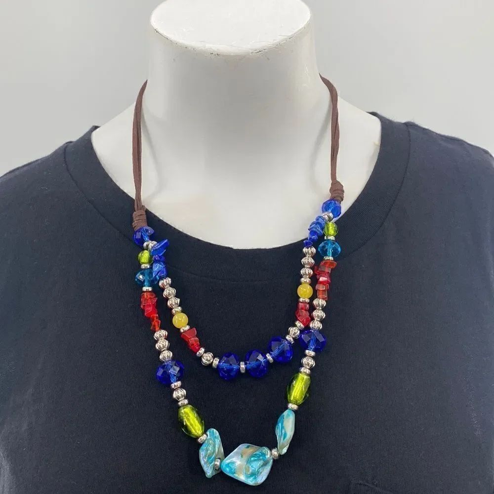 3For$15 MIXIT Jewelry Beaded Multicolor New w\O tag